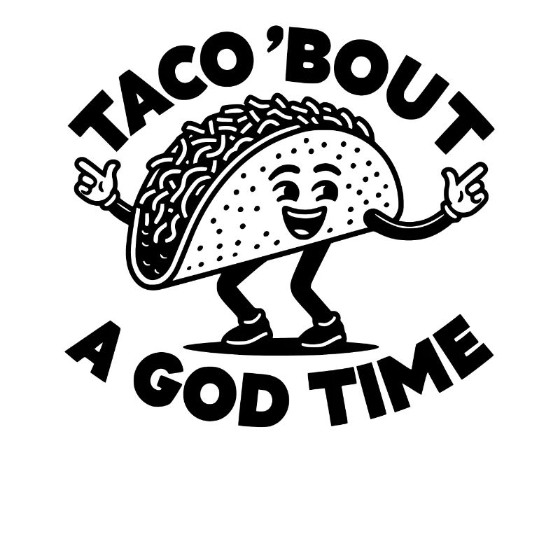 Taco Zeit - Geschenkidee - Cooler Spruch