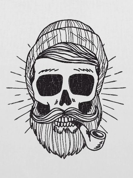 Totenkopf Skull Seemann Geschenk