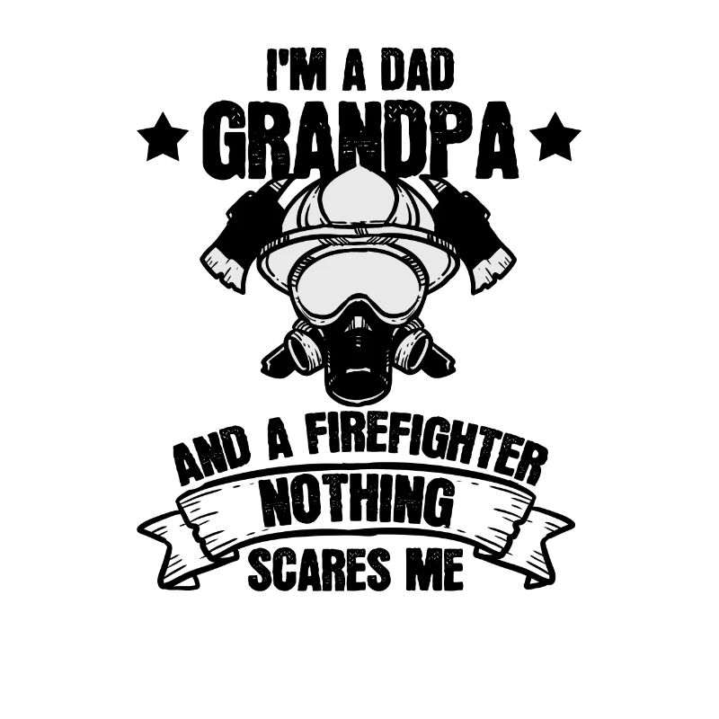 Ich bin ein Vater Opa & ein Feuerwehrmann Geschenk