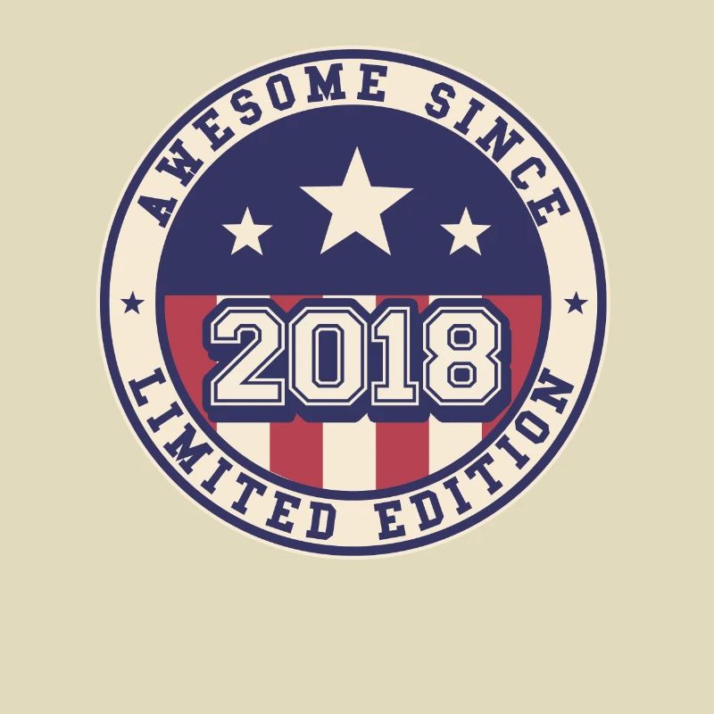 Awesome Since 2018 4e anniversaire