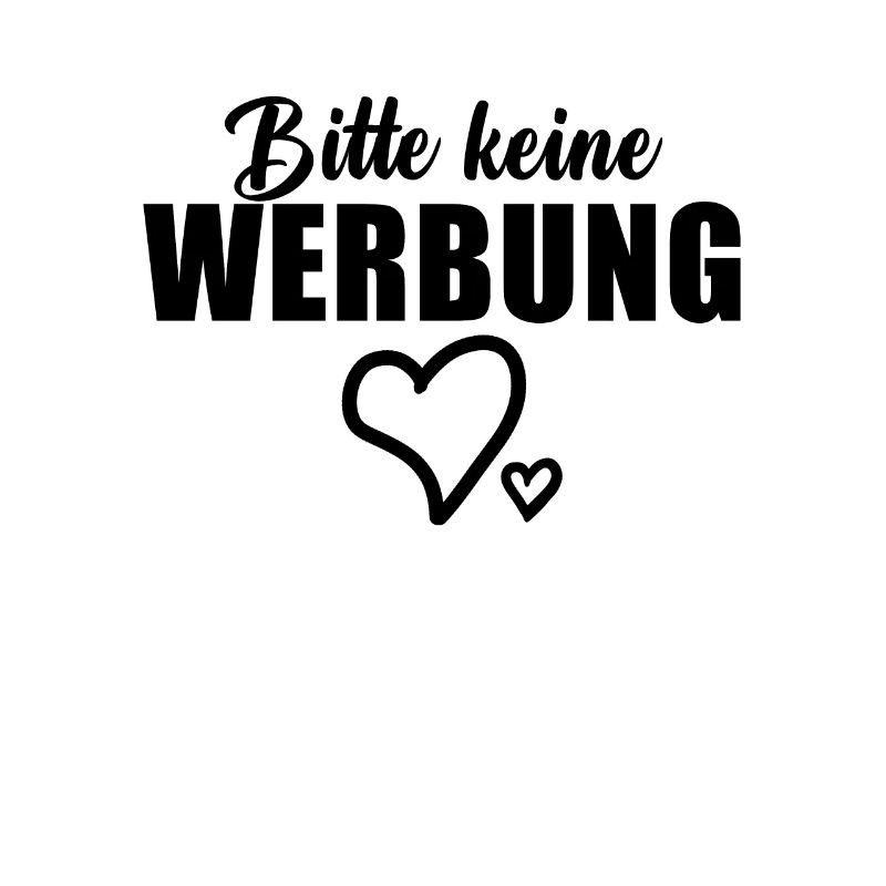 Bitte keine Werbung - Briefkasten
