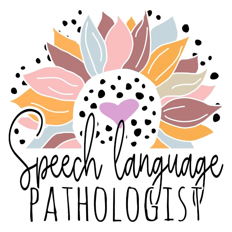 Cute Sunflower Speech Language Pathologist