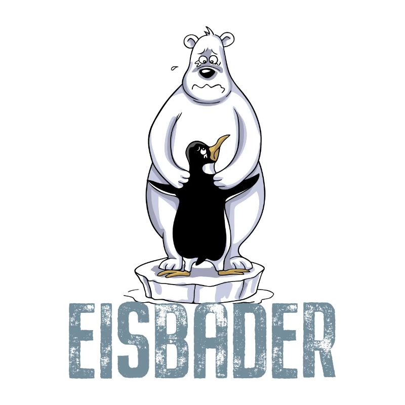 Eisbader Eisbär Pinguin Eisbaden Sauna Spa Eis