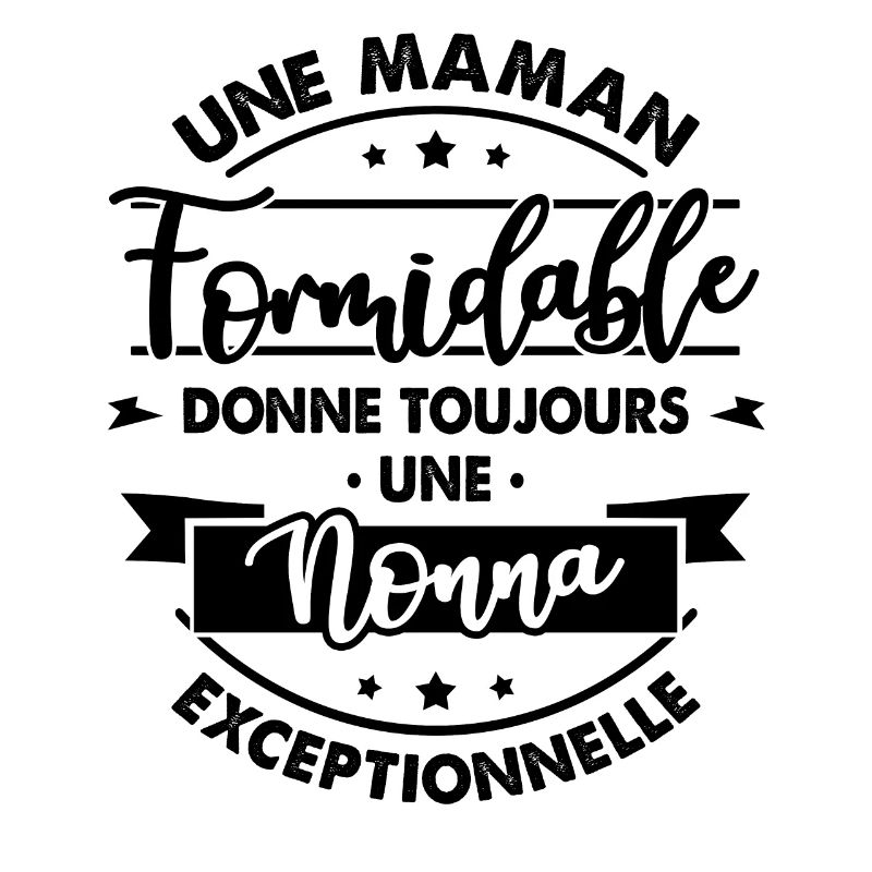 Maman formidable donne Nonna Exceptionnelle