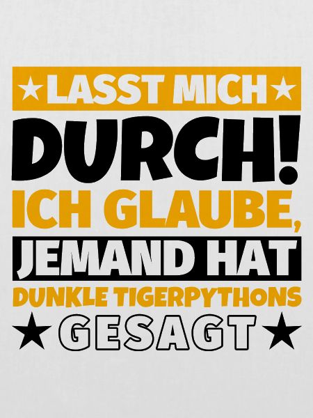 Dunkle Tigerpythons