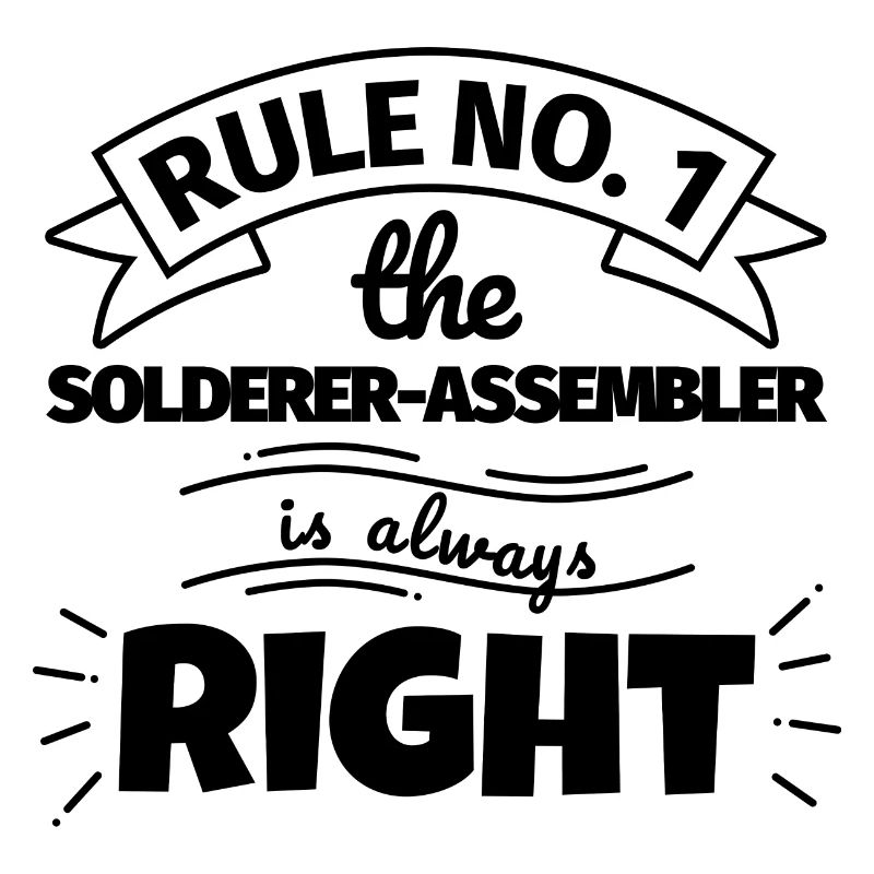 SOLDER-ASSEMBLER lustiges Geschenk