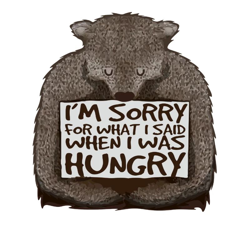 Sorry, ich war hungrig.