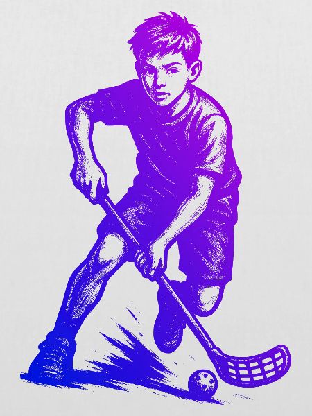 Floorball Stil für jeden Anlass