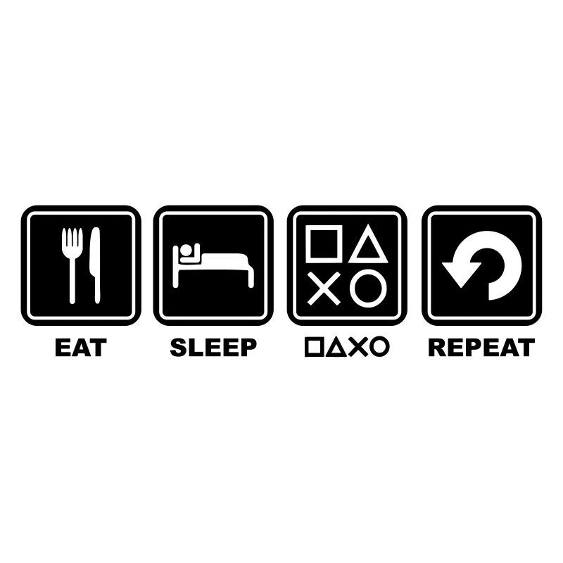 Eat sleep Gaming Controller repeat