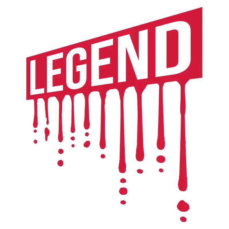 Legend Shield Graffiti Gouttes