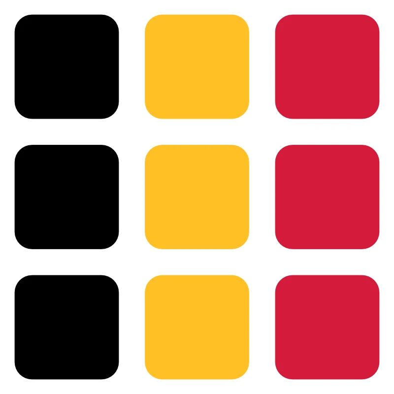 Flag (Vertical) Squares VECTOR