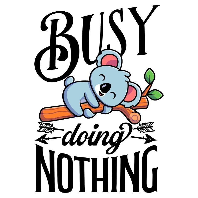 Koala busy doing nothing