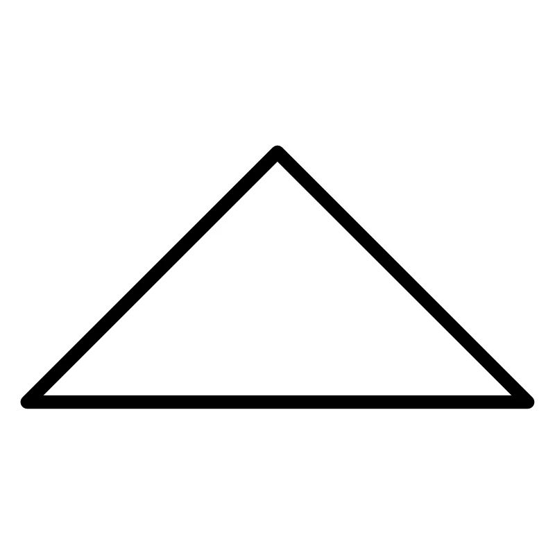 Math symbol - equilateral triangle