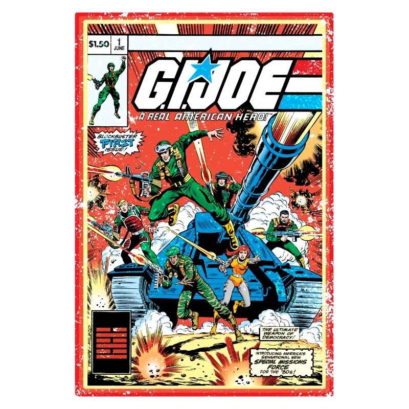 G.I. Joe Couverture Du Premier Numéro De La BD