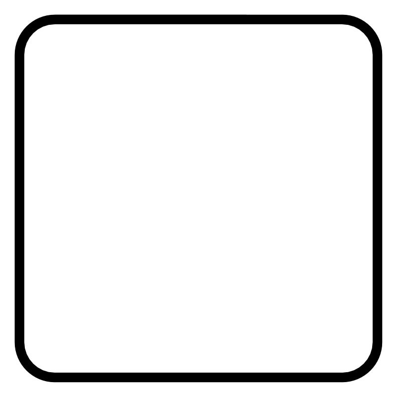 Math symbol - square