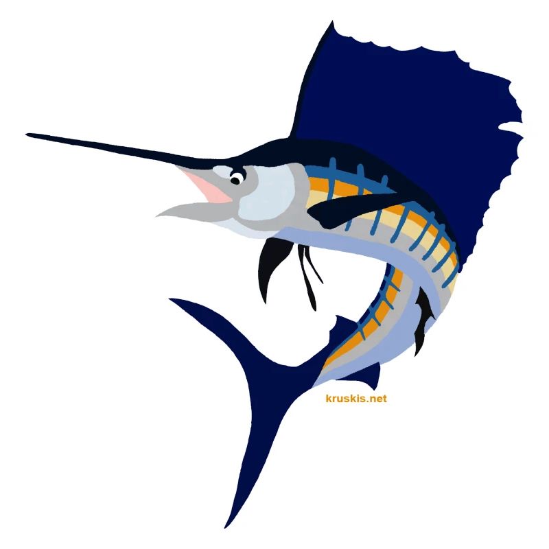 Springender Segelfisch
