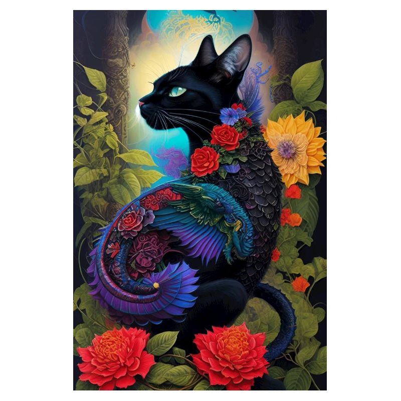 Blumenkatze