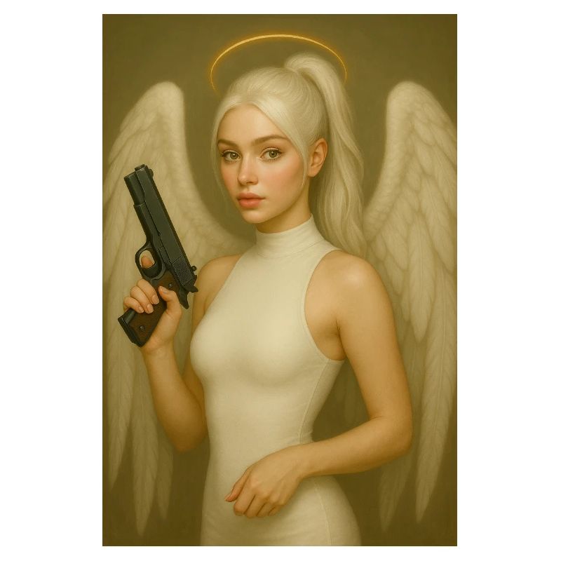 Engel mit Waffe 