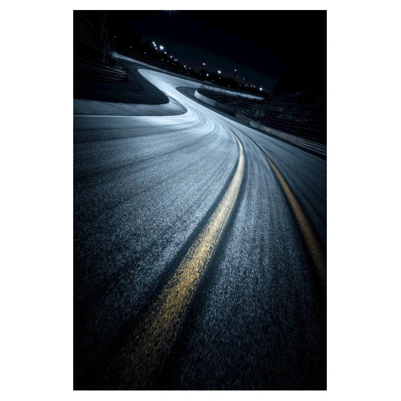 Courbe de course nocturne
