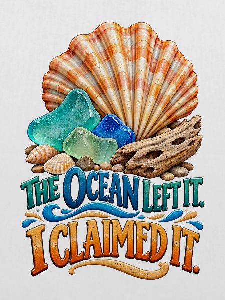 Beachcomber Ocean Treasure Humor