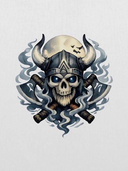 Nebelviking Schädel