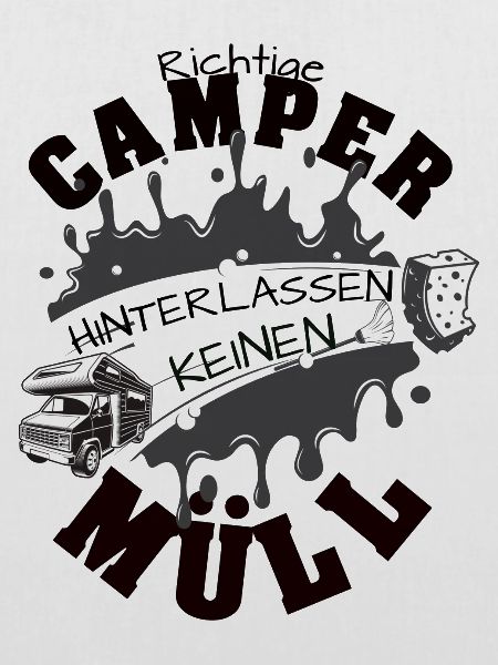 Camper hinterlassen keinen Müll