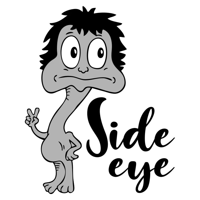 Sprüche Lustige Comic Side eye