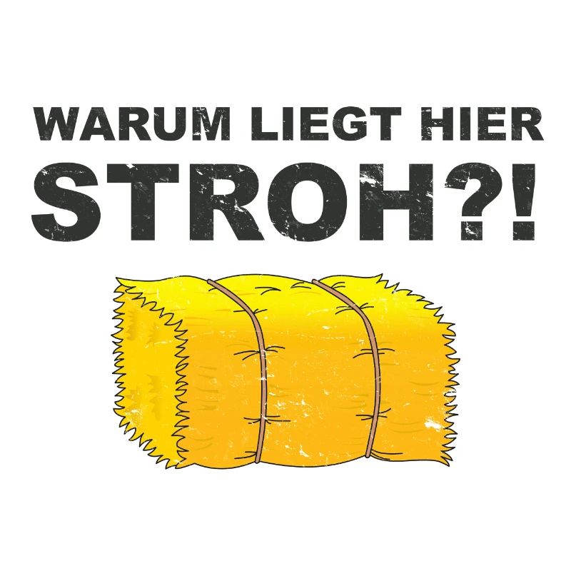 Why is here straw!?