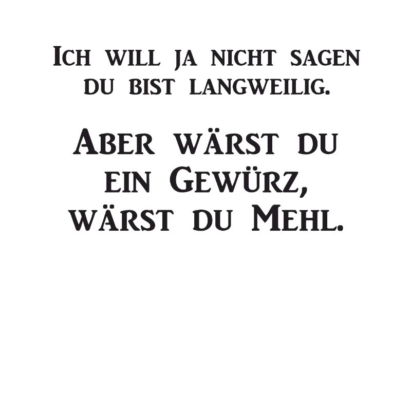 Lustiger Spruch