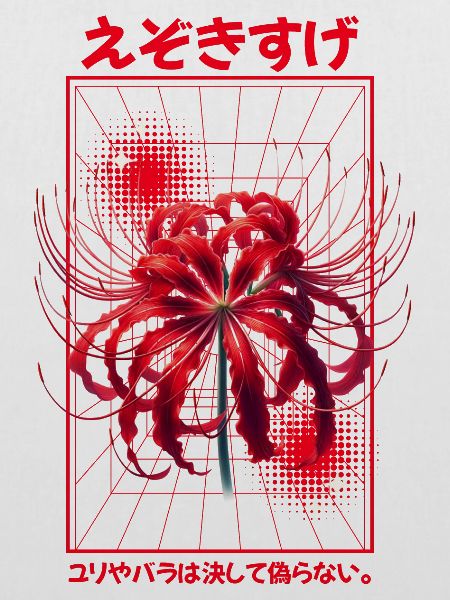 Red Tiger Lily Grid