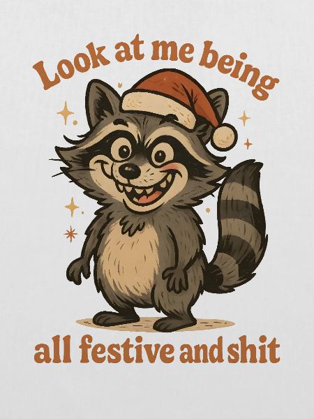 Look at me being festive