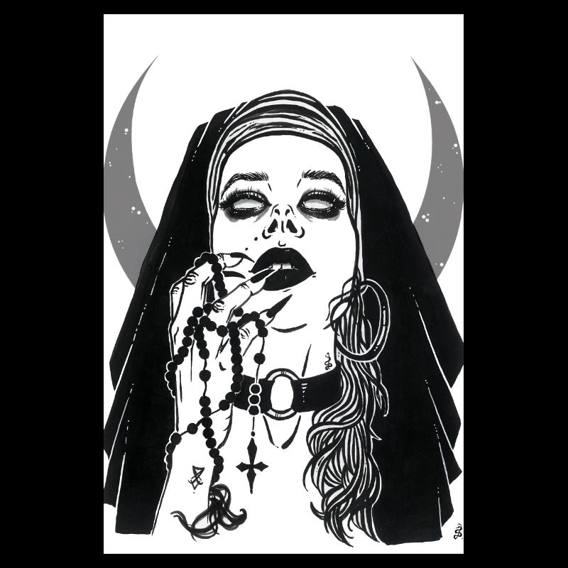 Die dunkle Nonne