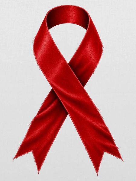 AIDS Awareness – Rote Schleife