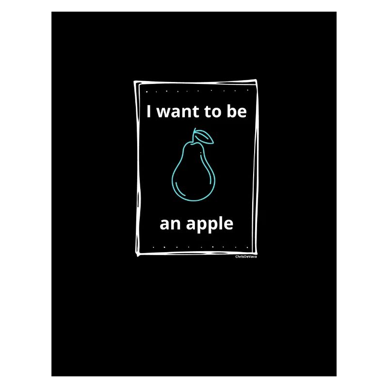 Ich möchte ein Apfel sein