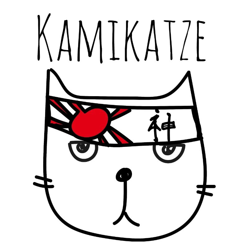 Comic Samurai Kamikaze Katze