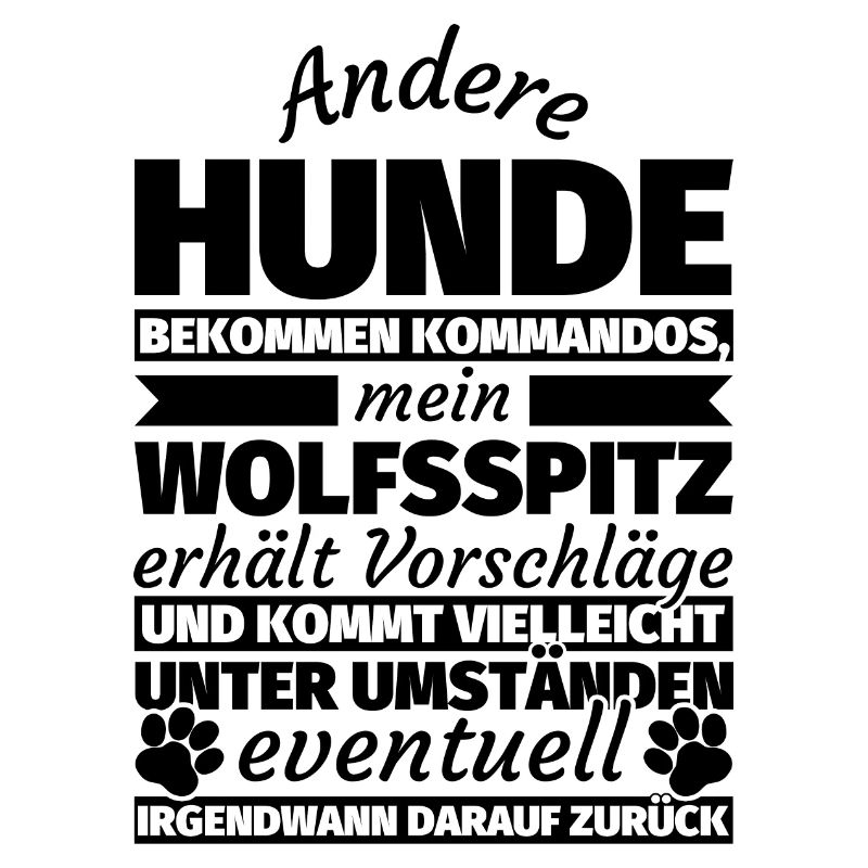 Wolfsspitz Hund Geschenke