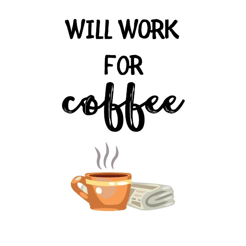 I work for coffee coffee mug gift
