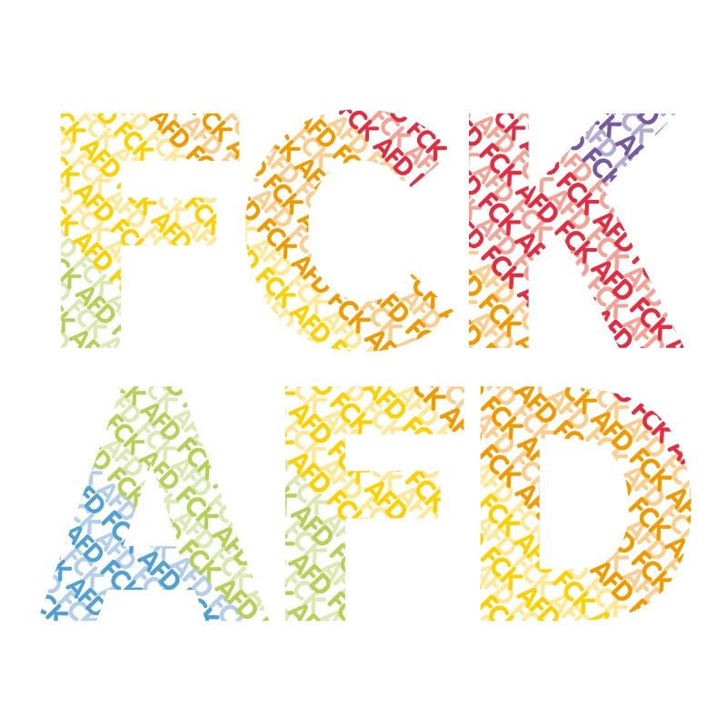 FCK AFD RAINBOW
