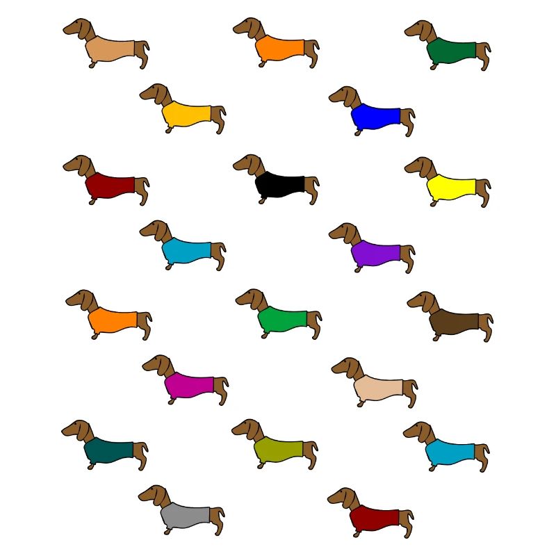 Dackel Muster