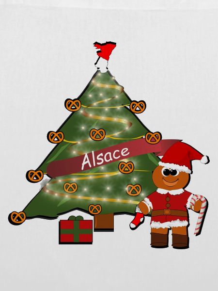 Elsässer Weihnachtsbaum