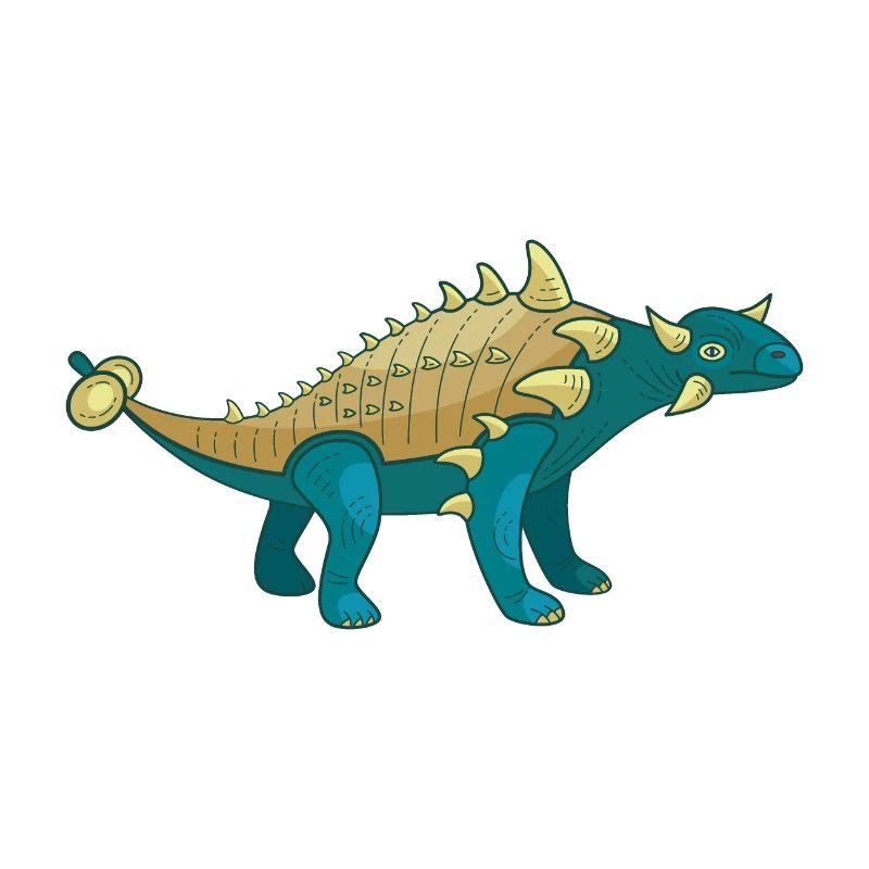Dinosaurier Ankylosaurus