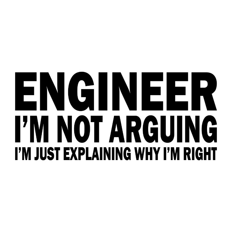 Engineer profession saying student gift