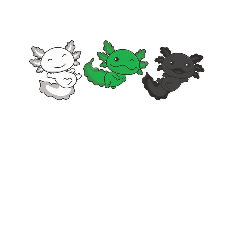 Neutrois Flag Pride LGBTQ Axolotl