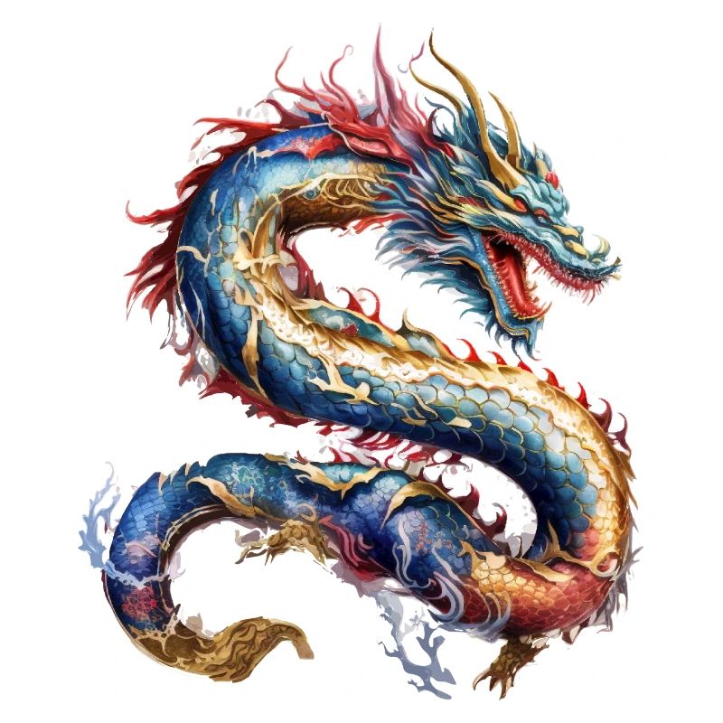 Asiatischer Drache