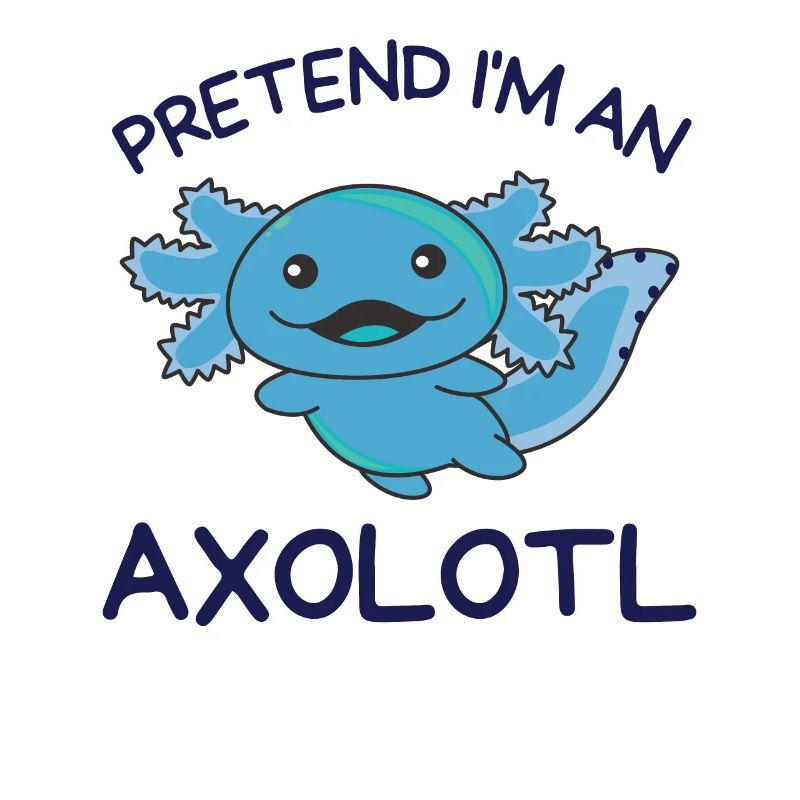 Stell dir vor ich bin ein Axolotl Halloween
