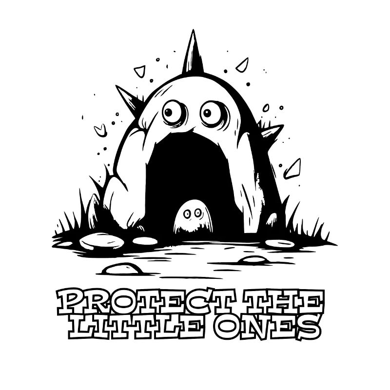 Dessin animé : Protégez les plus petits
