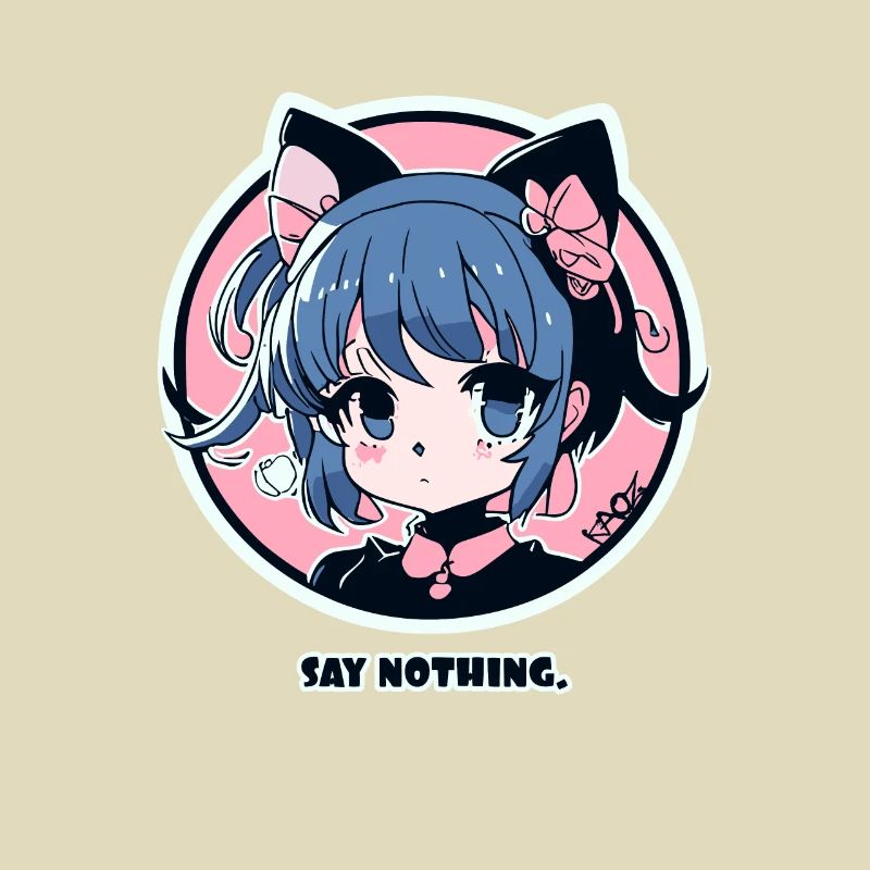 Das süßeste süße Anime-Mädchen, sag nichts