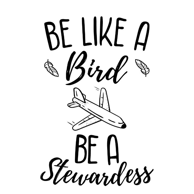Stewardess Flugbegleiter Geschenk Idee