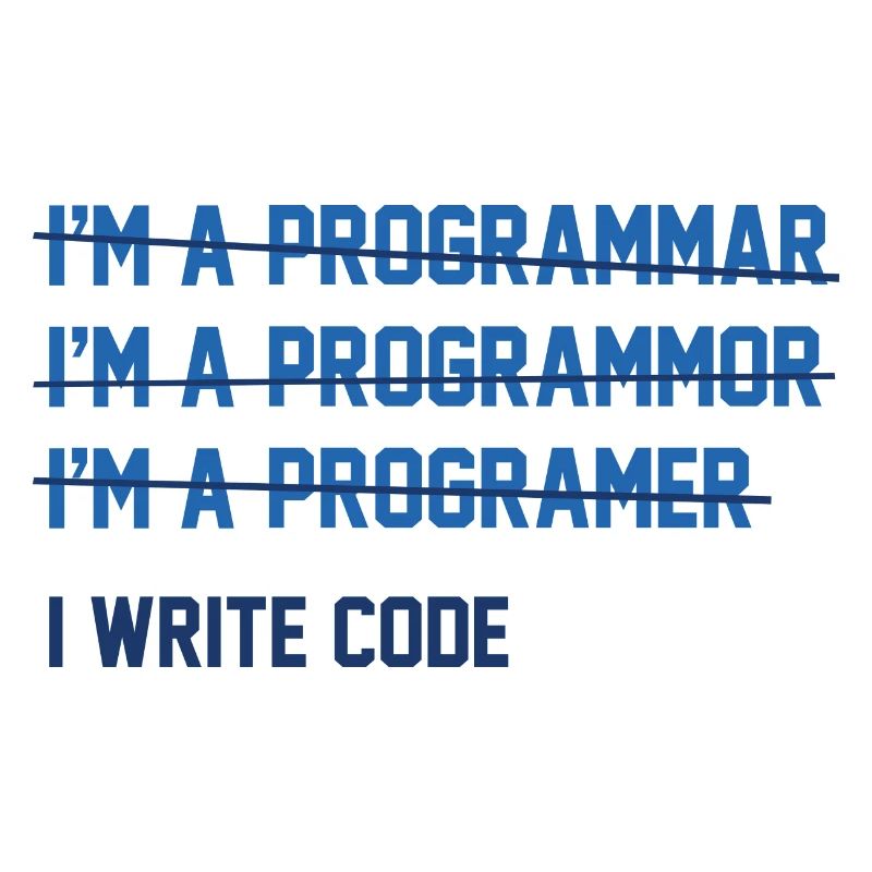 J’écris du code