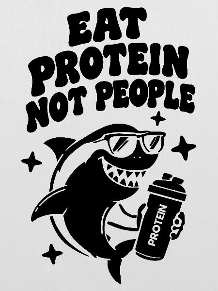 Shark Gym Tshirt Funny